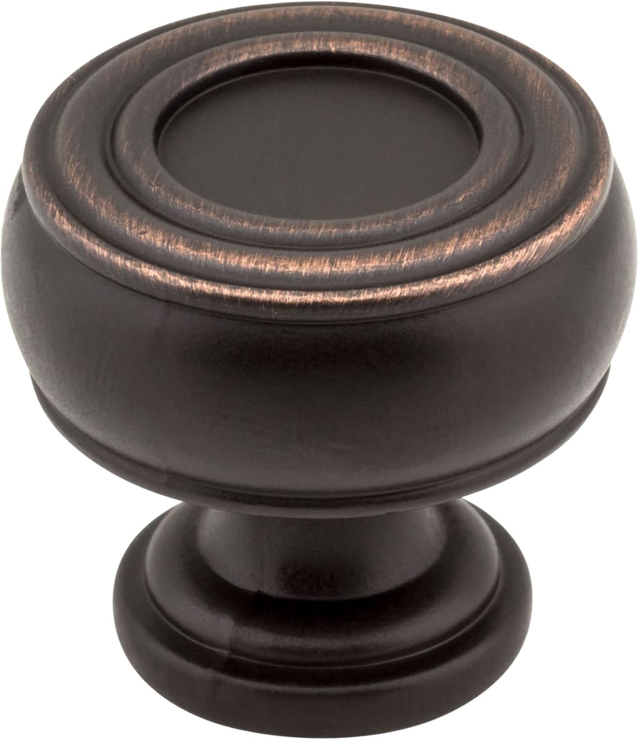 Jeffrey Alexander 127ABSB Bremen Gavel Knob, Brass/Antique Brass