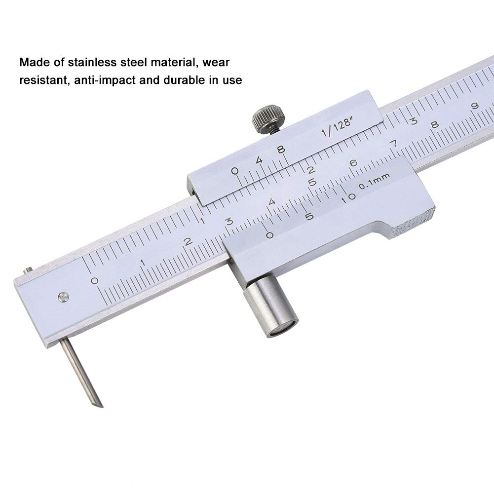 Respicefinem Marking Gauge Easy 26. 0×15. 0×1. 0 0 200Mm Parallel Caliper Stainless Steel Parallel Vernier Caliper Marking Gauge Parallel Vernier Caliper Vernier Caliper
