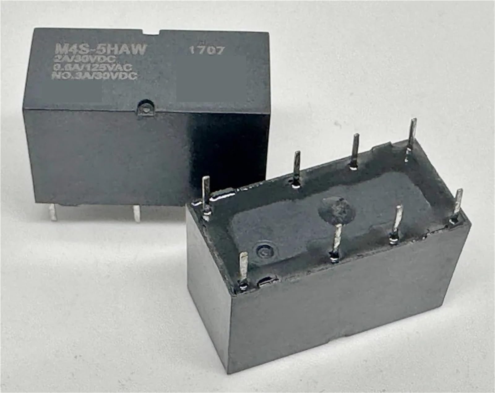 Relais 8 broches M4S-24HAW 24V DC composant electronique de commutation 4078
