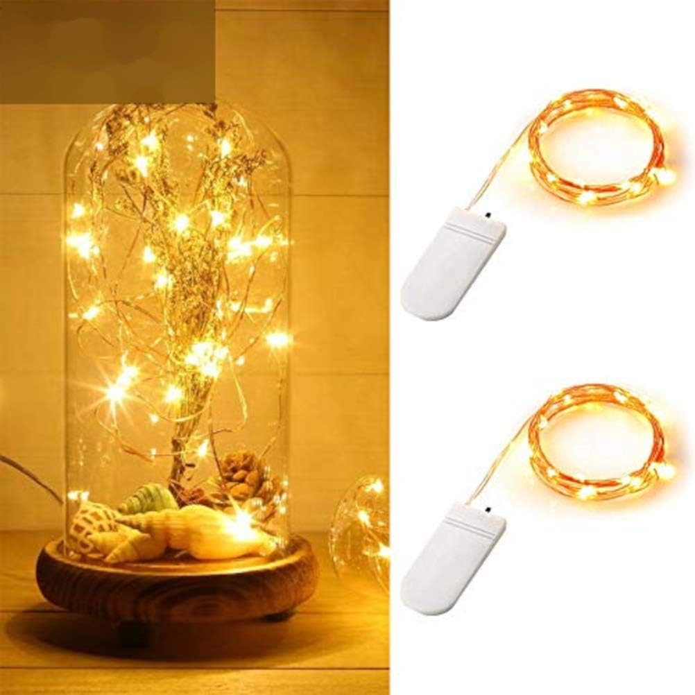 Wine Bottle Lights with Cork, 8 Lighting Modes 12 Pack 20 LED Waterproof Battery Operated Cork Lights, Silver Wire Mini Fairy Lights for Liquor Bottles DIY Party Bar Christmas Holiday Wedding Décor