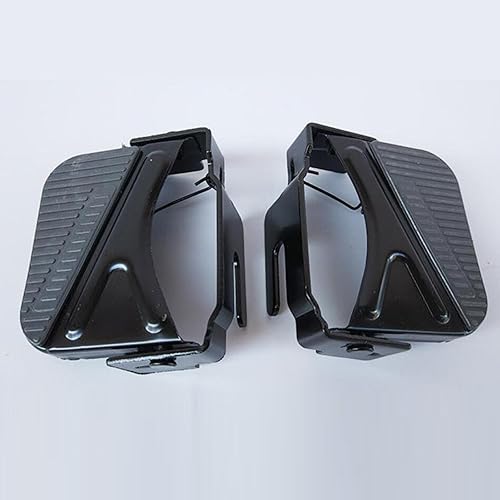 Miniatura 6 de 1 par de pedales traseros de bicicleta Reposapiés plegables de liberación rápida Placas de pie plegables Pedales de acero Pedales de bicicleta