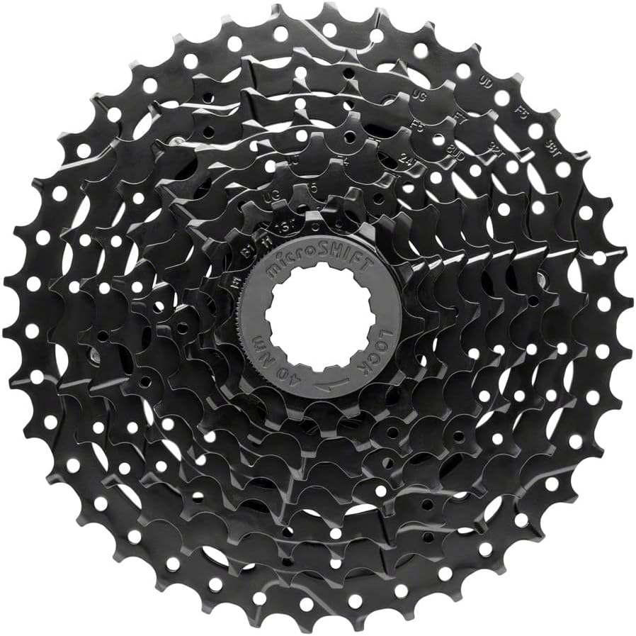 microSHIFT | Advent Cassette | 9 Speed | 11-38t | Black | ED Coated