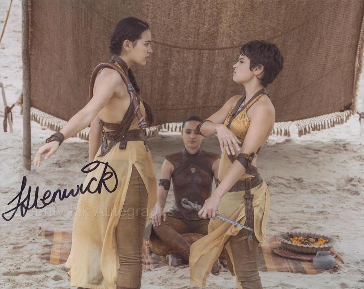 Amazon.com: JESSICA HENWICK as Nymeria Sand - Game Of Thrones 8"x10"  GENUINE AUTOGRAPH : Home & Kitchen