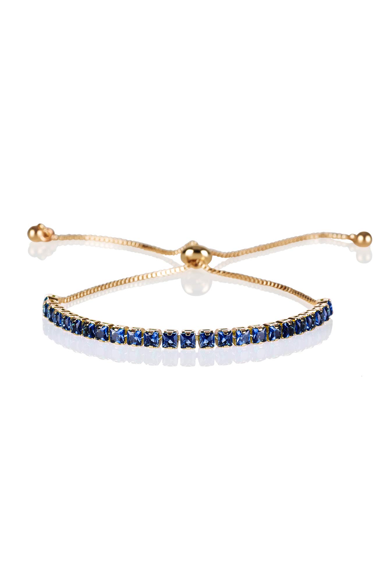 ZAVANA Damenarmband Verstellbar Mit Zirkonia-Steinen – Elegantes Schmuckstück In Gold Oder Silber Für Jeden Anlass