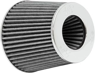 K&N Universal Clamp-On Air Intake Filter: High Performance, Premium, Washable, Replacement Filter: Flange Diameter: 4 In, Filter Height: 5.5 In, Flange L: 1.125 In, Shape: Round Tapered, RG-1001WT