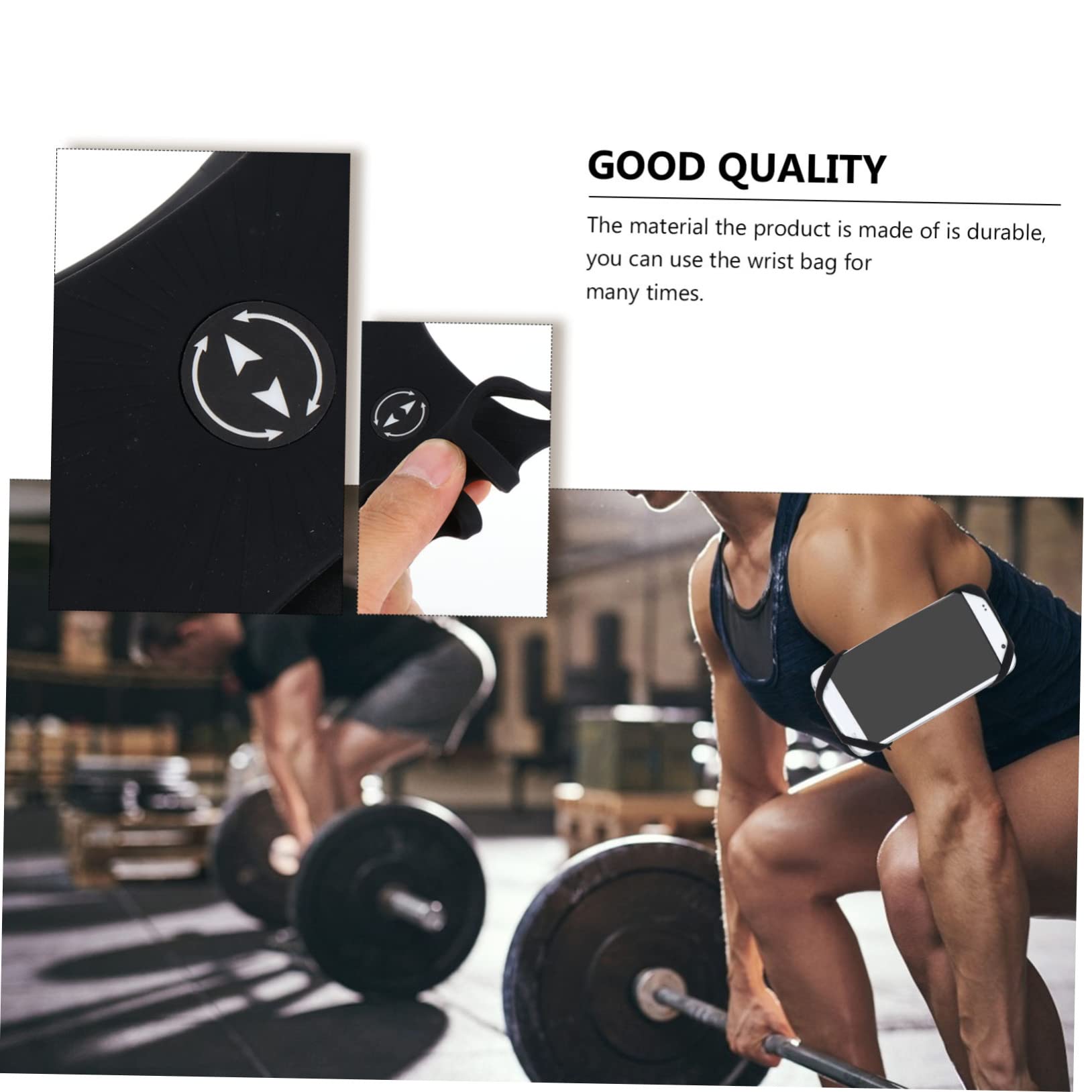 Angoily 3sets Borsello Per Smartphone Pouch Per Braccio Per e Running Design e Compatibile Telefono