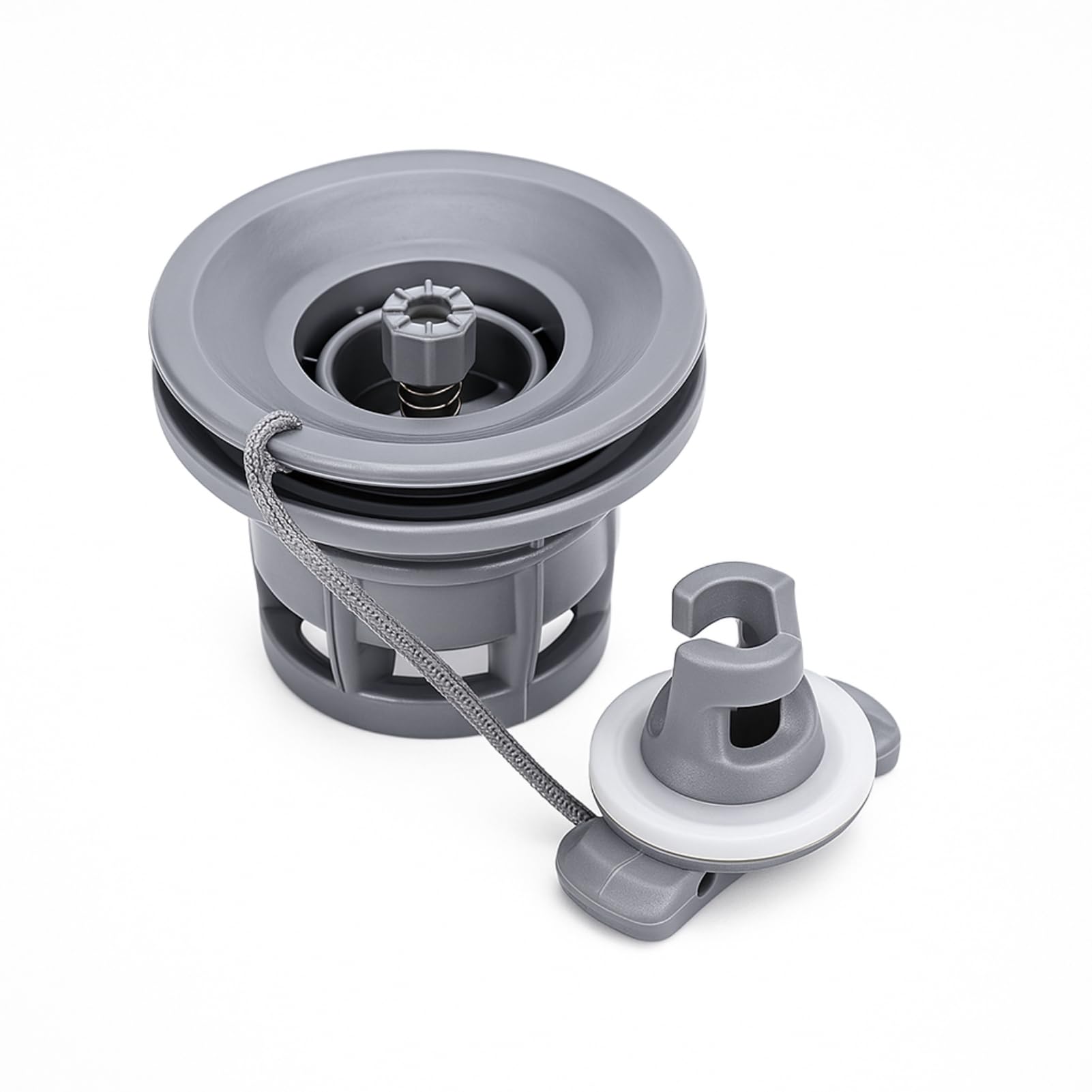 Tuserxln - Lot de 5 joints d'étanchéité en PVC souple - Diamètre 54 mm - Joint plat pour bonde