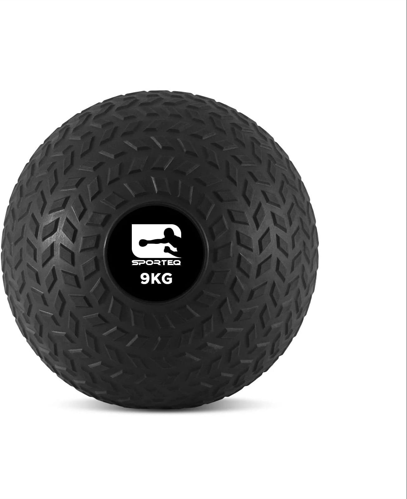 Sporteq Pro Slam Ball - Strength Training Equipment for Core, Cardio, and MMA Training - Medicine Ball with No Bounce and Textured Grip