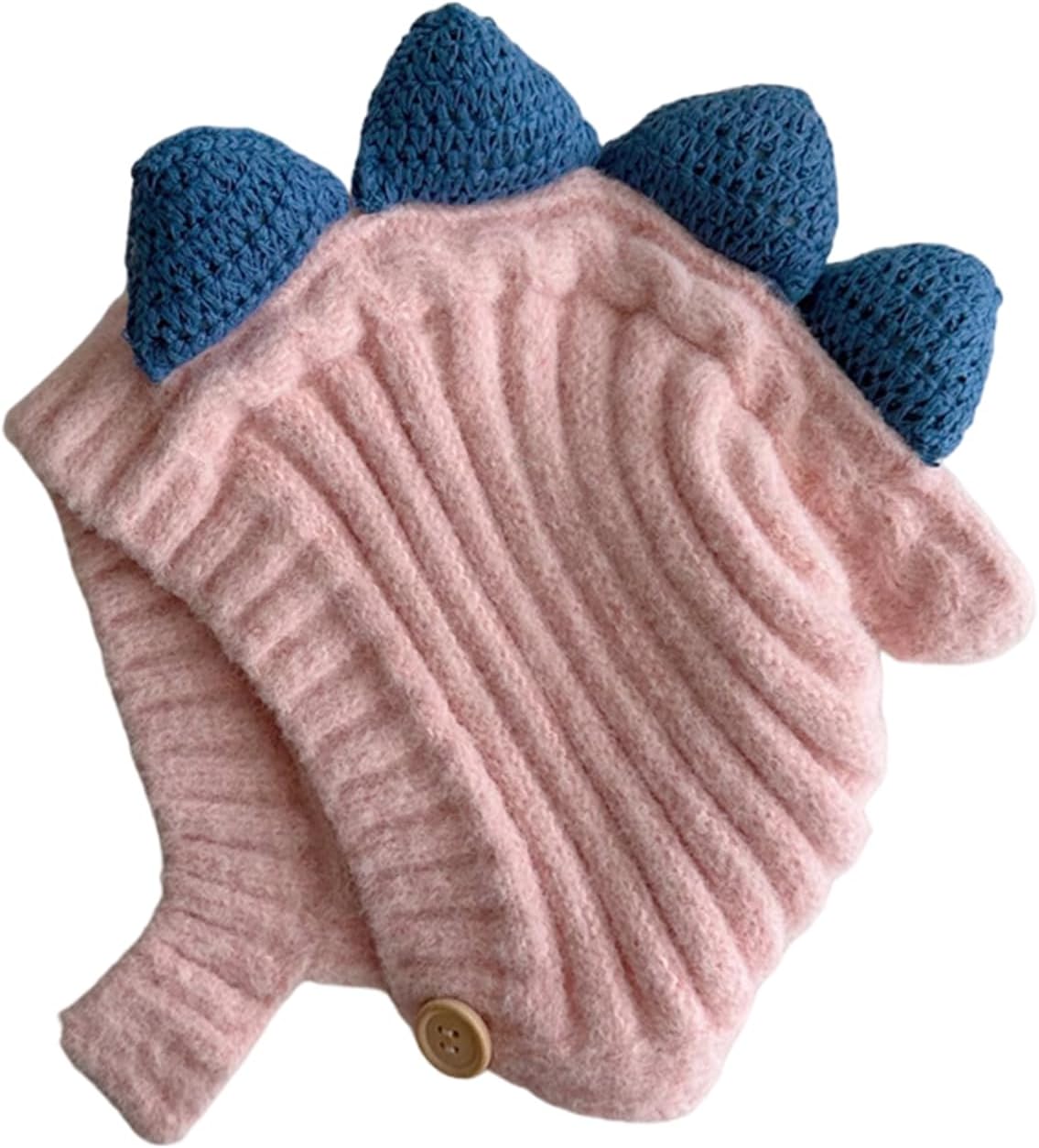 PTILSERY Kids Pullover Hat Cartoon Dinosaur Knit Baby