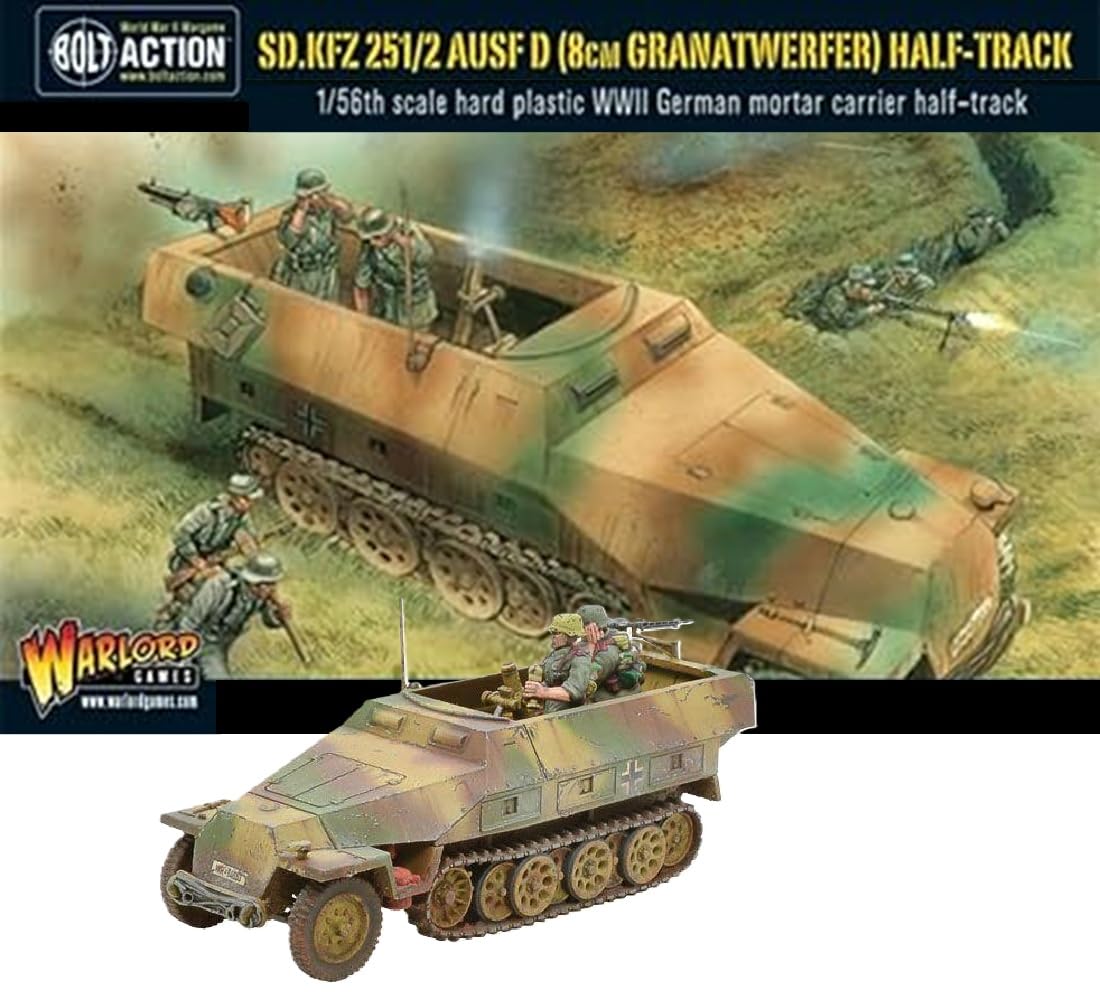 Amazon.com: Warlord Bolt Action Sd Kfz 251/2 Ausf D Half Track 1