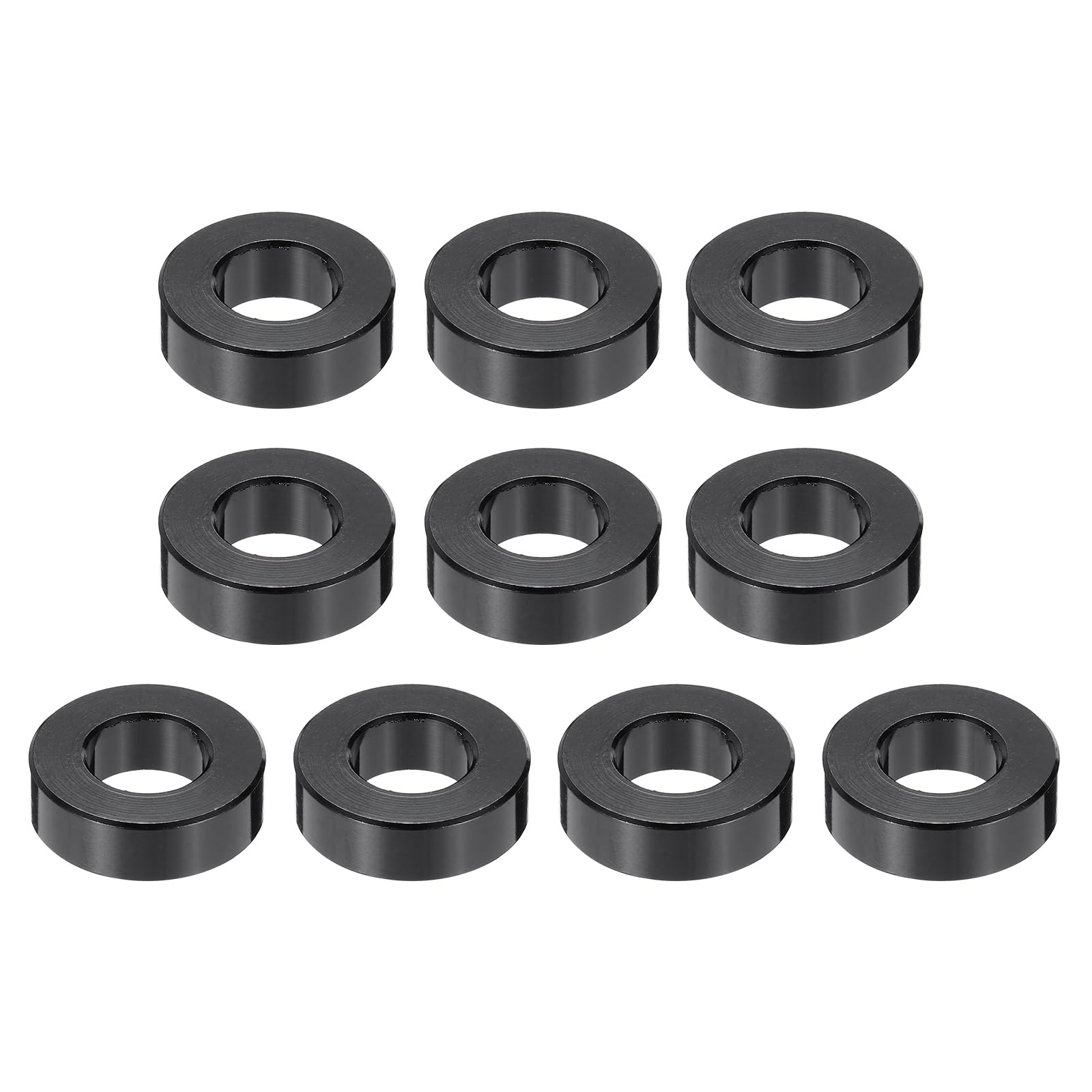 PATIKIL 10pcs M8 Aluminium Spacers, 5/16" ID x 5/8" OD Round Standoff Spacer
