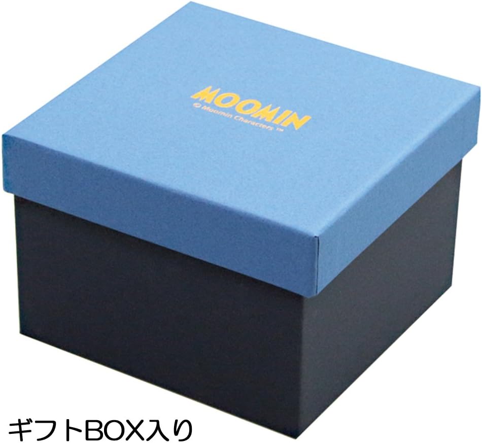 World Create (,Inc.) Medium Plate, Moomin & Little My Size: Approx. φ6.8 x 0.6 inches (17.2 x 1.5 cm)