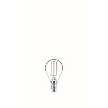 Philips Lighting Lampadina LED Goccia Filamento, 2 Pezzi, Equivalente a 25W, Attacco E14, Luce Bianca Calda, non Dimmerabile