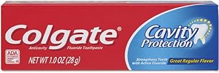 Colgate Cavity Protection Toothpaste Great Regular Flavor 1 oz (Pack of 12)