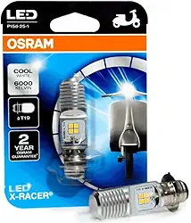 Lâmpada LED H6/M5 OSRAM LED X-Racer Luz Branca Tamanho único