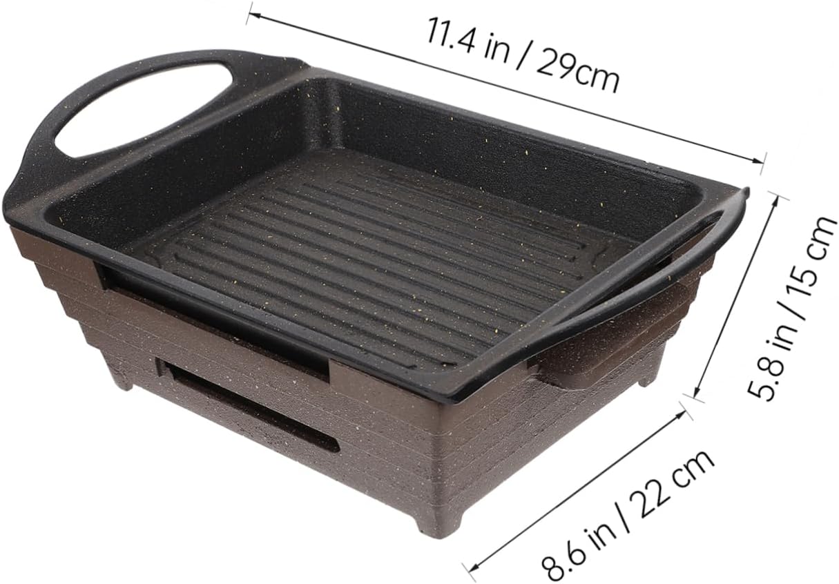Aluminium Alloy Grilled Fish Stove Portable Bbq Grill for Camping Easy to Clean Safe Design for Outdoor Cooking