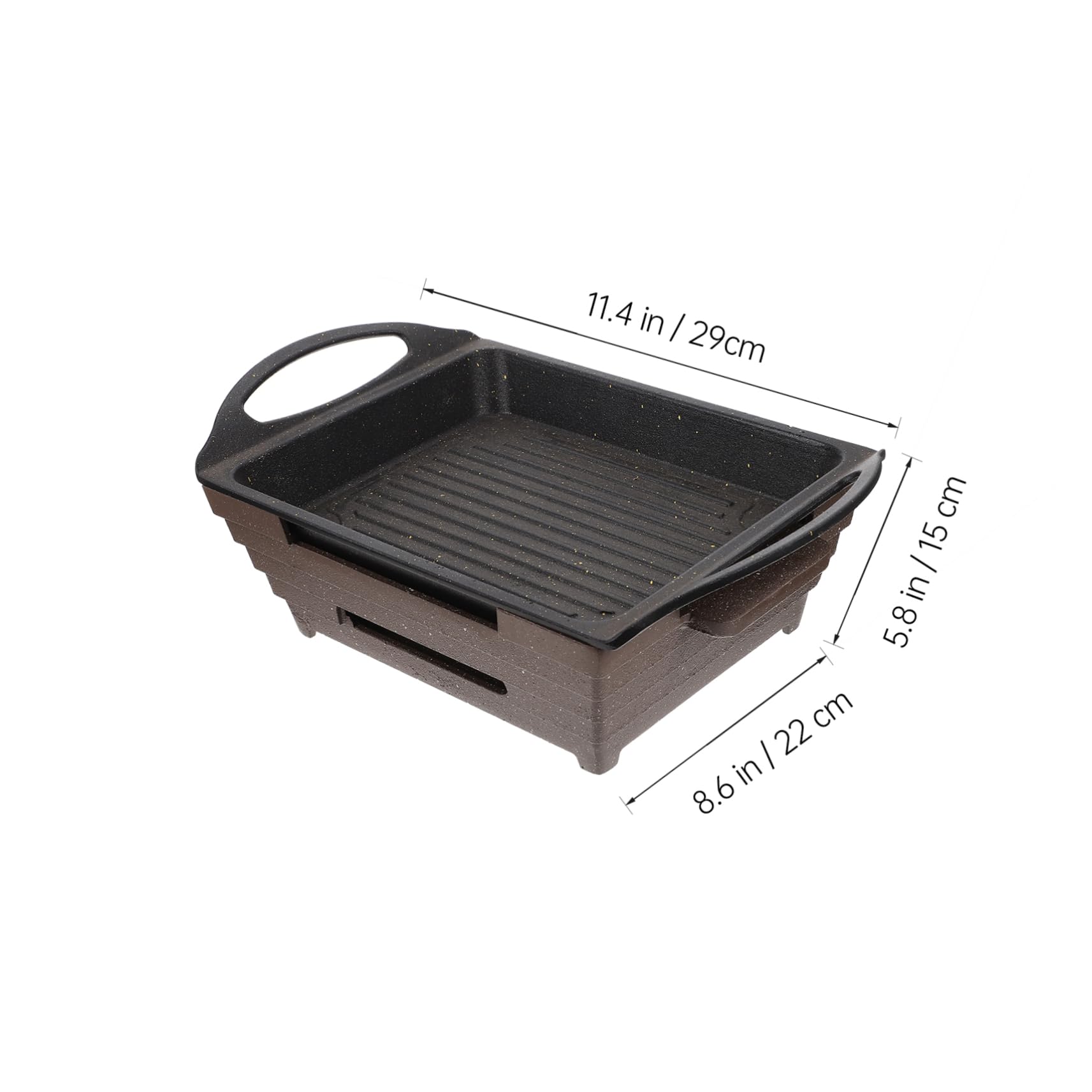 GRIRIW 1Pc Easy Clean Grilled Fish Stove Alloy Grill for Camping and Home Use Design Kitchen Gadget for Outdoor Cooking