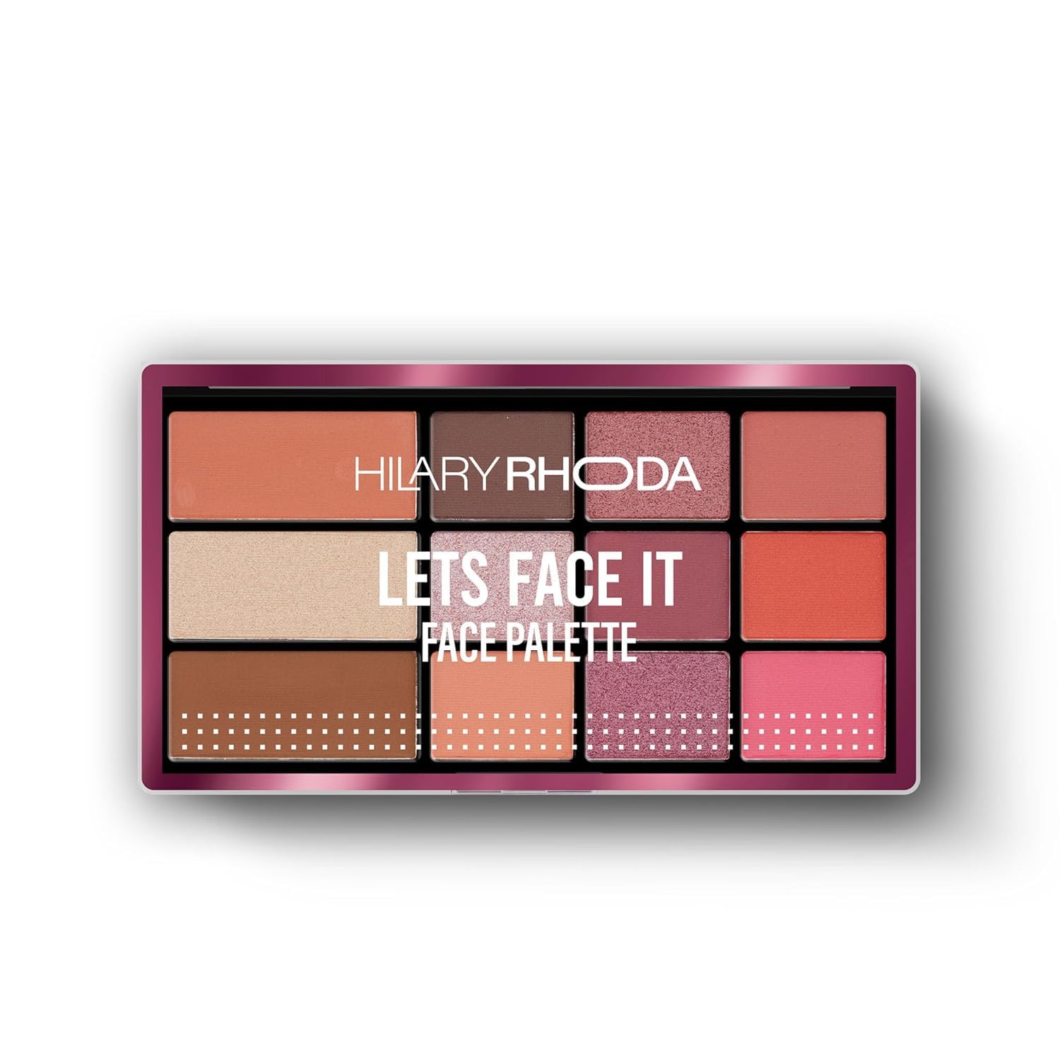 PREMIUM Let’s Face It Face Palette | Highlighter & Blush | Contour | 9 Eyeshadows | Super-Fine Particles | No Fallout | Matte & Shimmer Finish -23.4g (Sun Downer |Shade 02) SH-7711-image-9