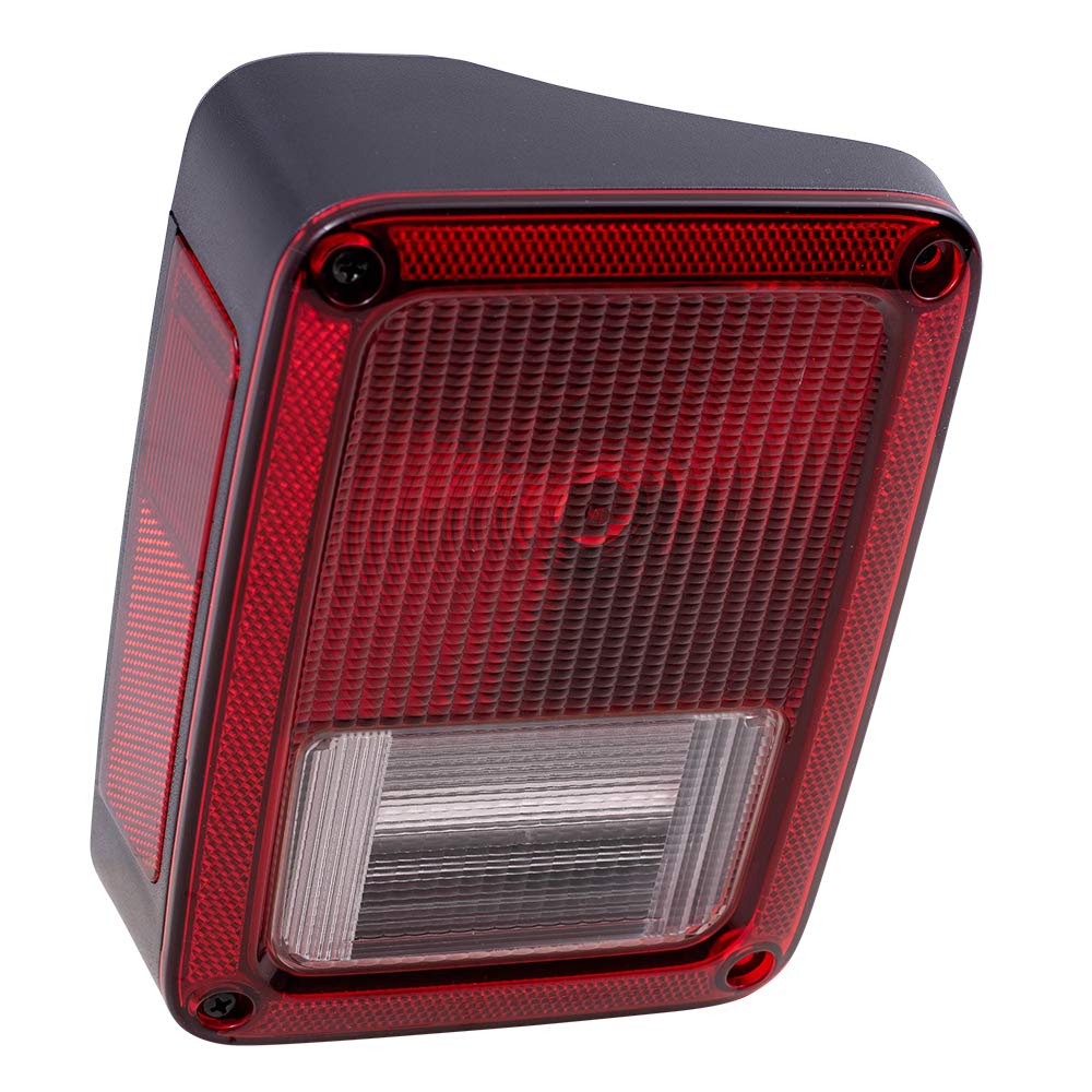 Brock Replacement Driver Tail Light Compatible with 2007-2017 Wrangler 2018 Wrangler JK 55077891AH CH2800177 LEFT AND RIGHT LIGHT INCLUDED