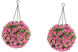 2pcs Flower Grass Ball Chandelier Decorative Grass Balls