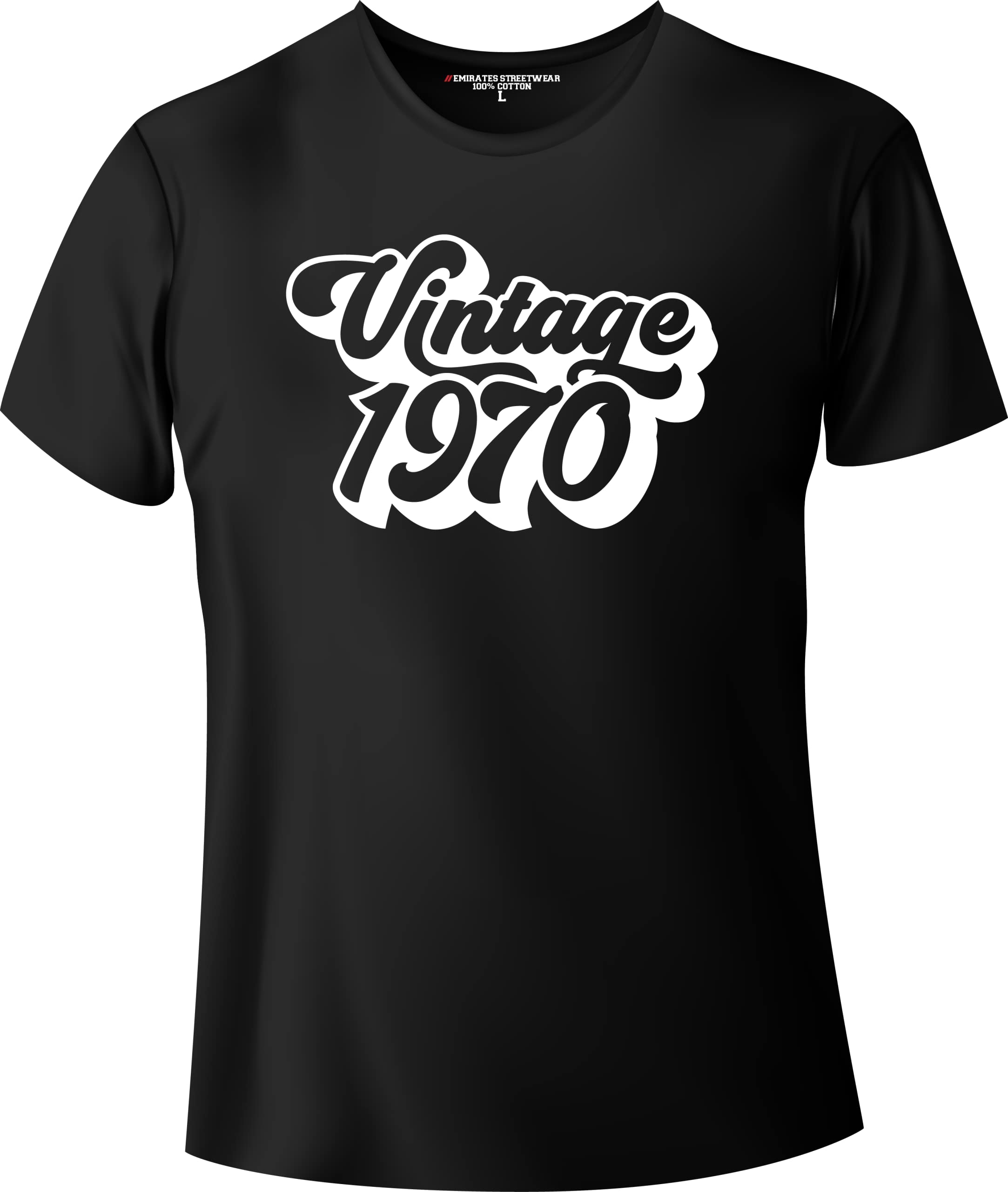 GENERICVintage 1970 - Unisex Birthday T-Shirt Men Women Tee