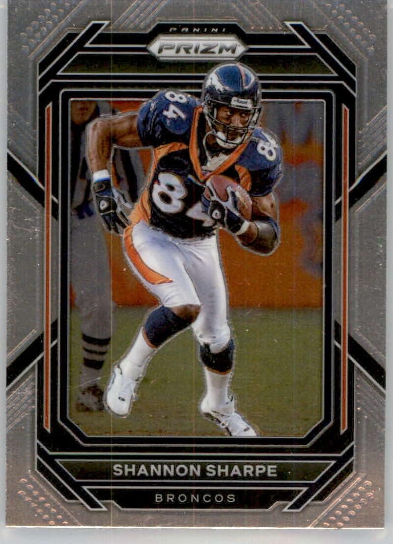 2022 Panini Prizm #94 Shannon Sharpe Denver Broncos NFL Football Trading Card