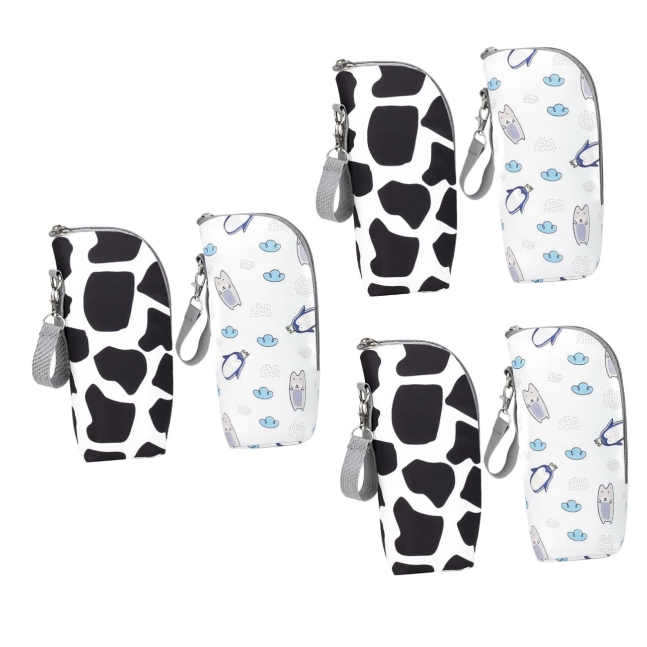 Yardwe 3 Set Borsa Per Bottiglie Isolato Bottiglia Borsa Per La Conservazione Del Latte Materno Sacchetti Per Biberon Custodia Termica Per Bottiglie Porta Biberon Panno Oxford 2 Pezzi*3