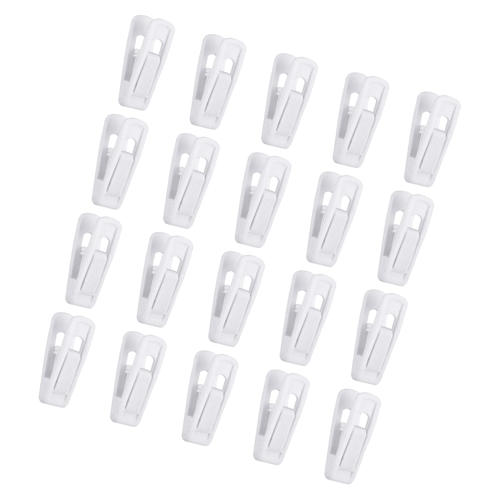 Jazuaiao 20PCS MultiPurpose Coated Hanger Clip for Sewing Tasks and Home Use Garment for Creative Clothes Use Home Organization Clamps