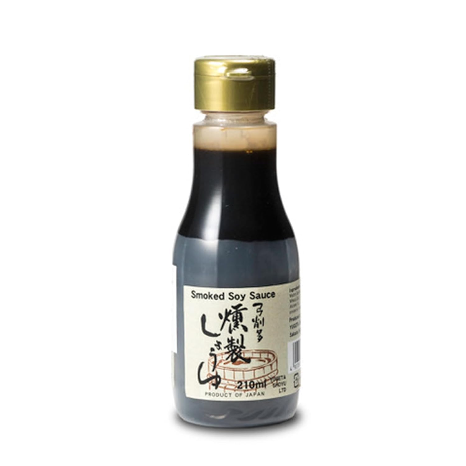 Japanese Cherry Wood Smoked Shoyu Soy Sauce, Product of Japan, No Preservatives, 210ml (7.1 fl oz)