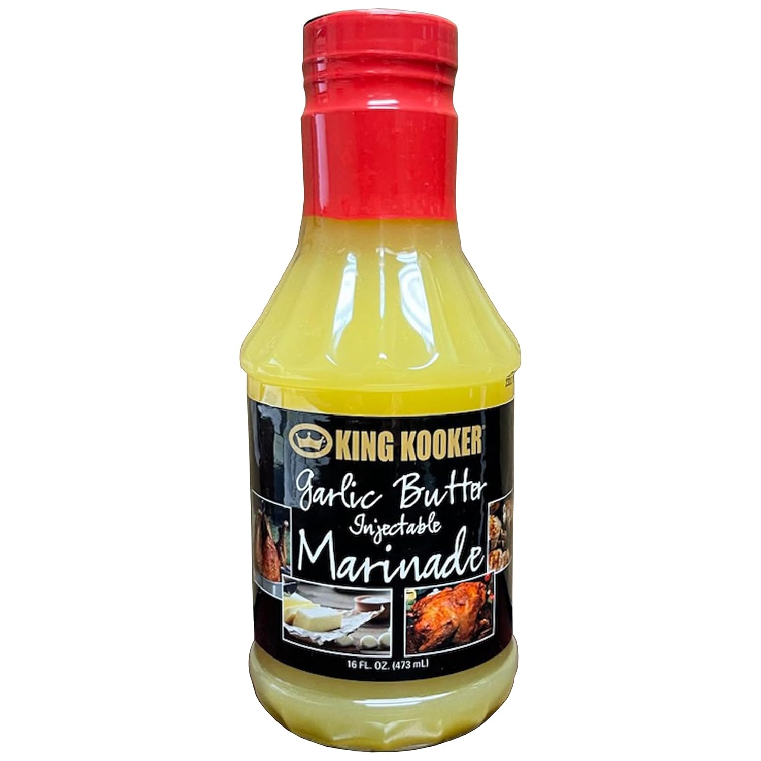 King Kooker 96048 16-Ounce Garlic Butter With Herbs Marinade