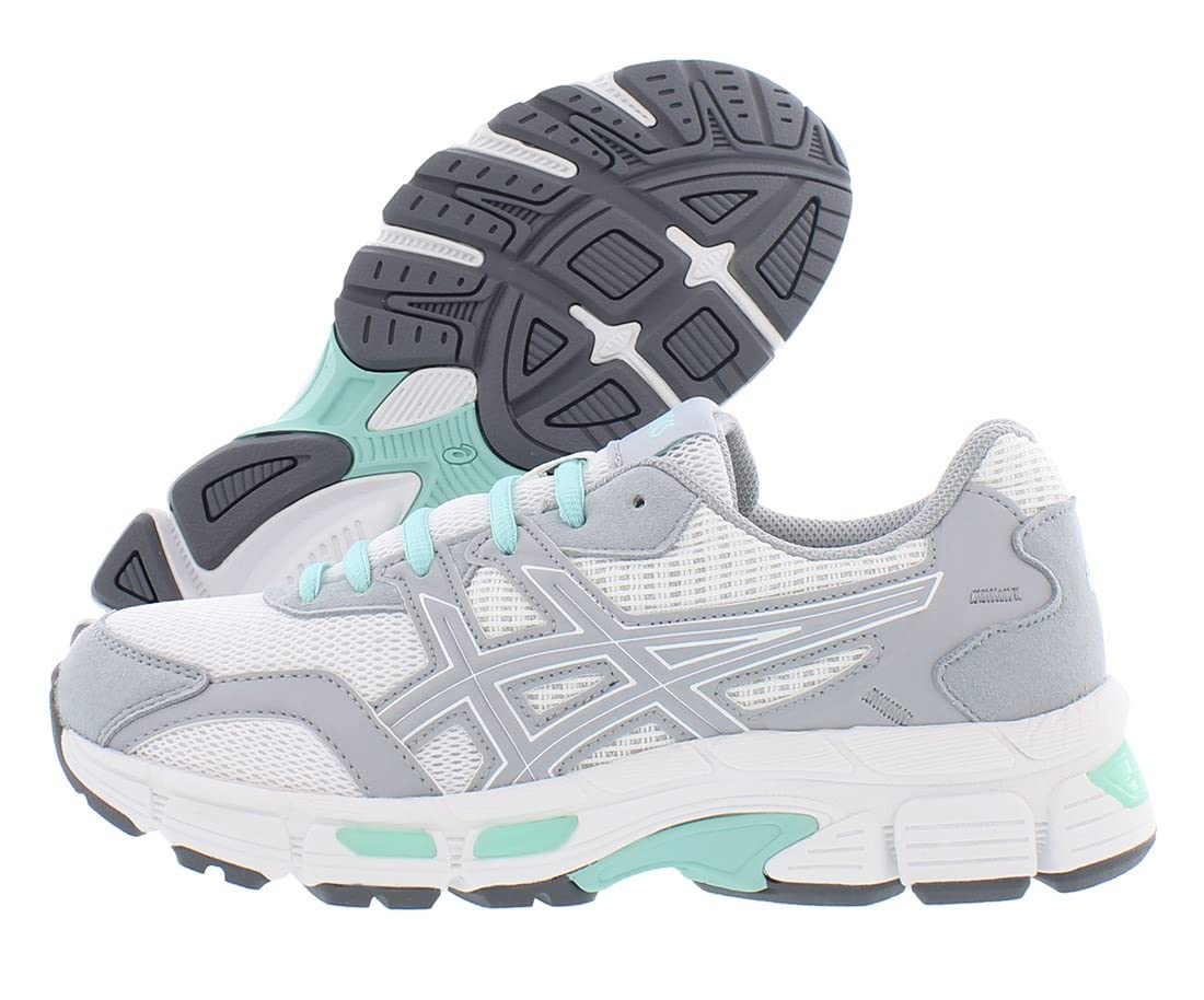 ASICS Gel-Jog Mc Womens Shoes Size 9, Color: Cloud White/Grey One-White