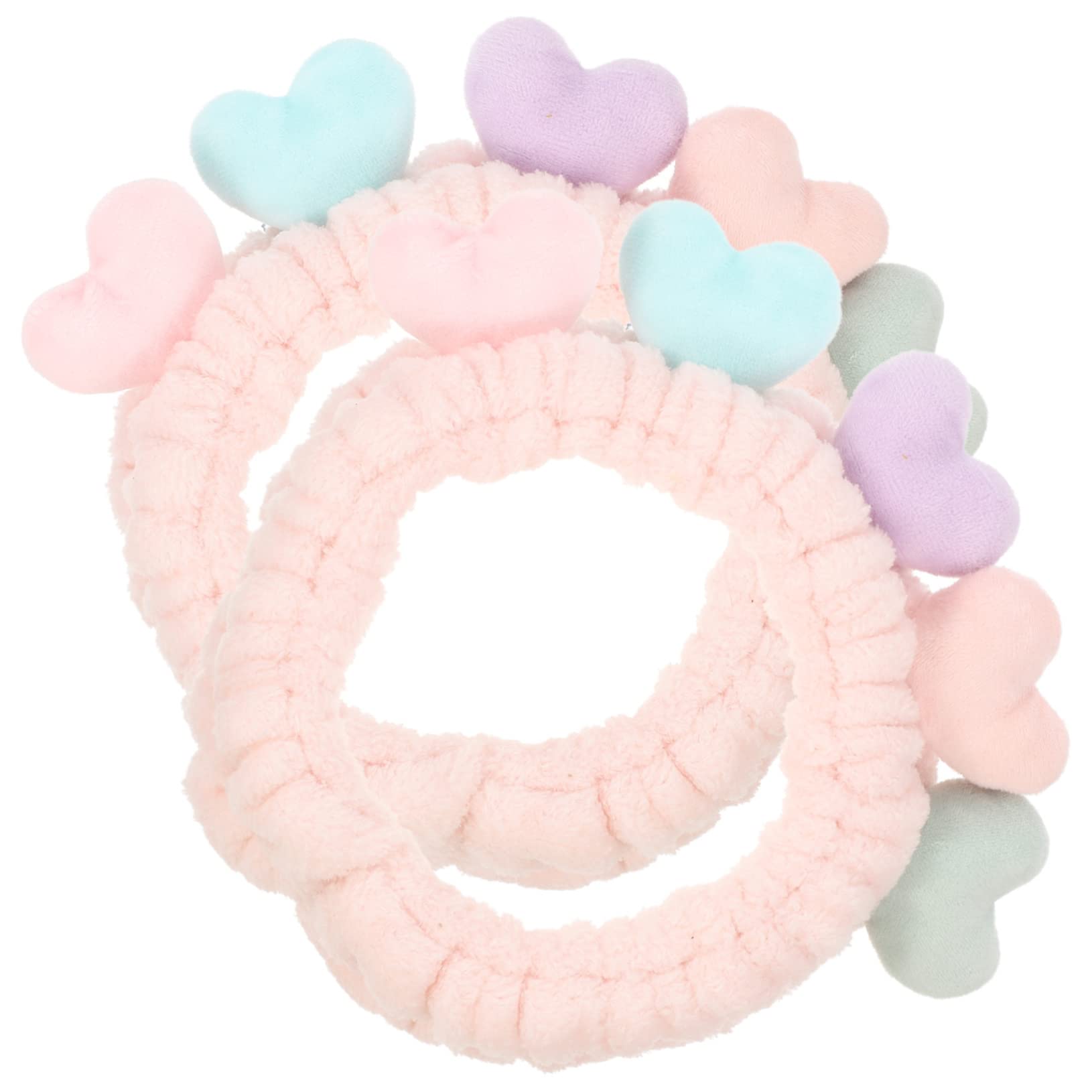 minkissy 6pezzi Fasce Elastiche Per Makeup e Accessori Per Fascia Per Rosa Per e Del