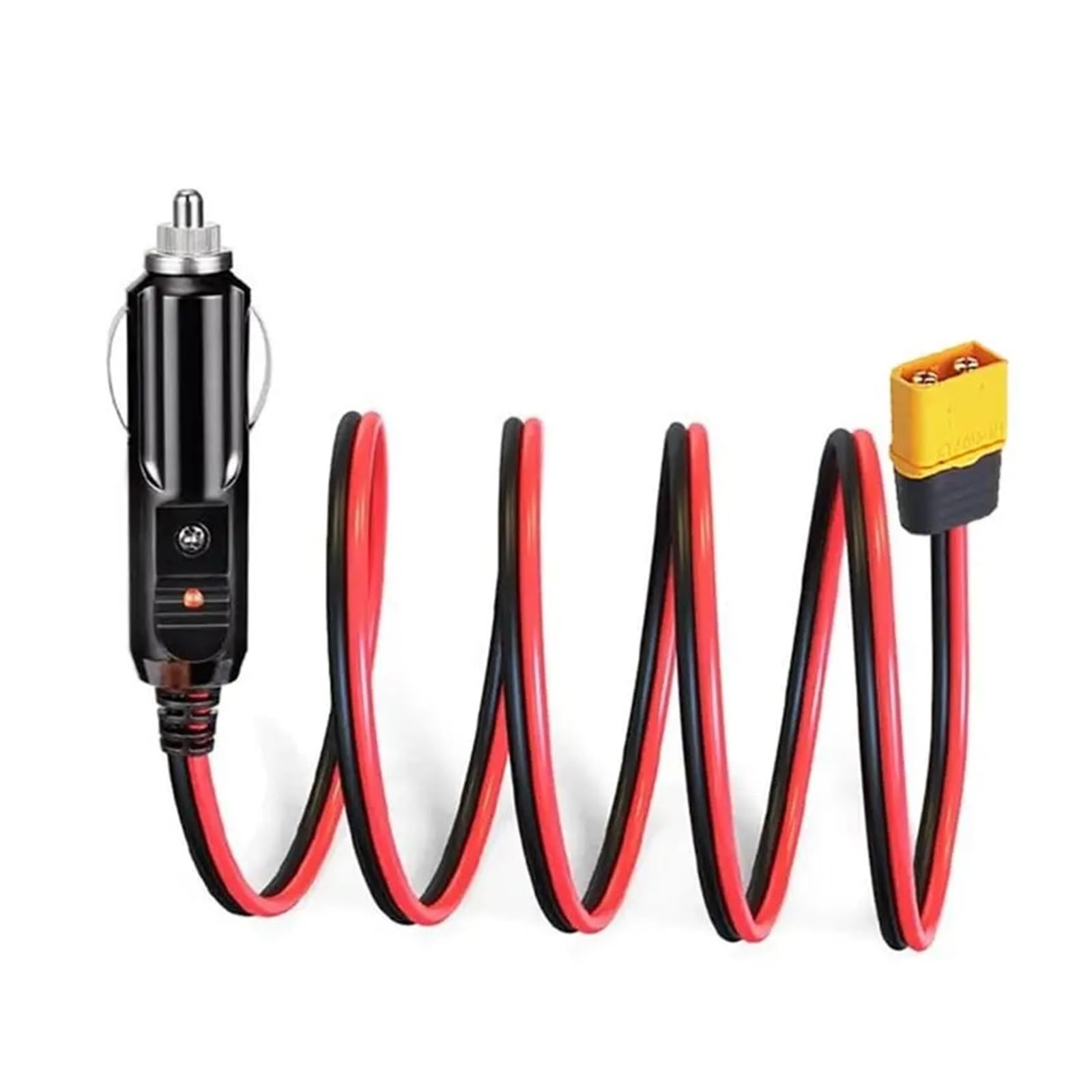XT60 Câble allume-cigare 14 AWG 3 m 12 V 24 V Adaptateur de voiture