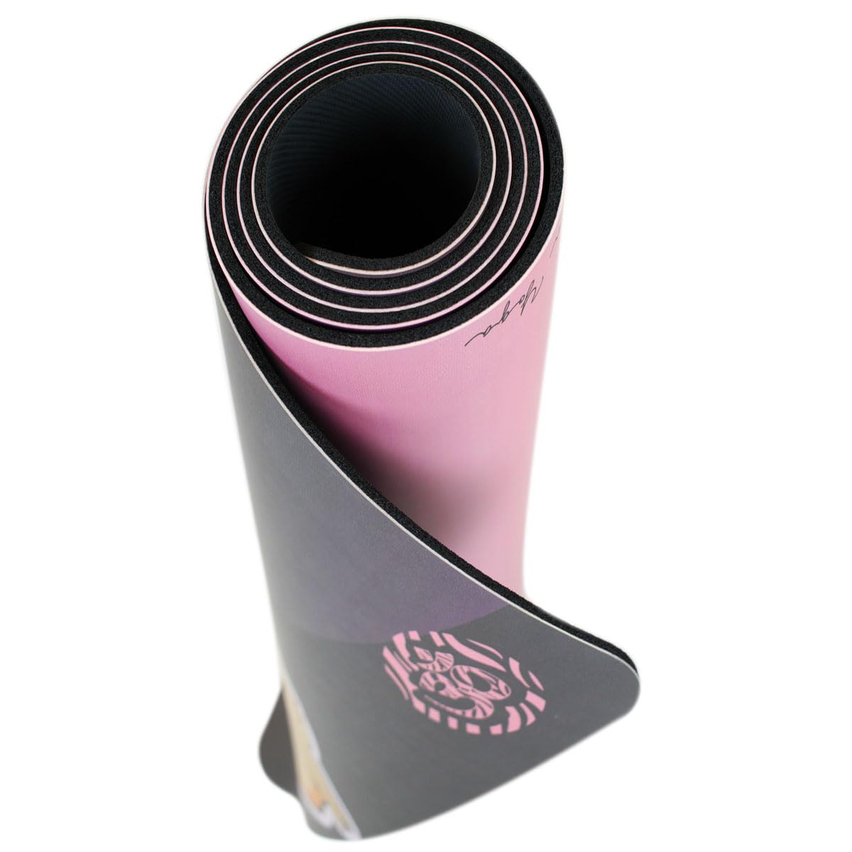 EL YOGA MOLA - Tappetino yoga Lotus Woman di alta qualità, vegano e antiscivolo dal design esclusivo. 183 x 68 cm, spessore 0,5 cm, tappetino morbido e confortevole per gli esercizi