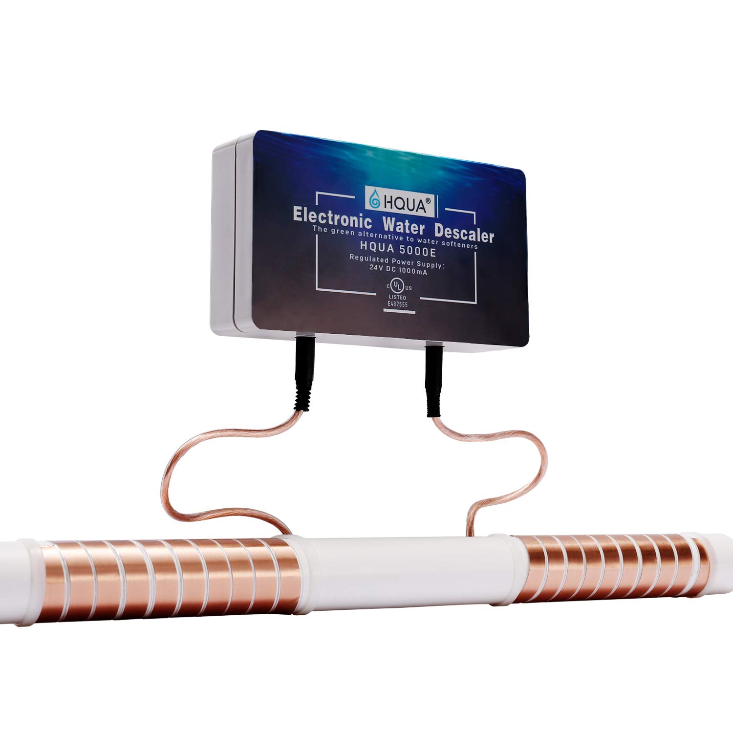 Hqua 5000e Electronic Water Descaler Alternative Water Softener Salt Free Limescale And Rust Removal And Prevention Buy Online In Montenegro At Desertcart 97168412