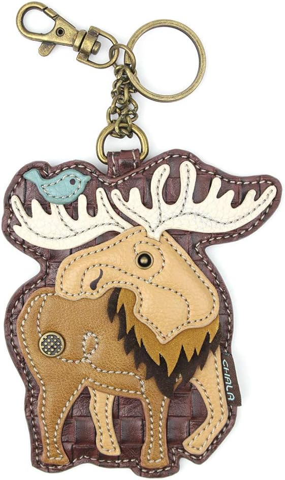 Chala Handbag Patch Cross-body Messenger Bag (Denim Blue) (Sand Moose)