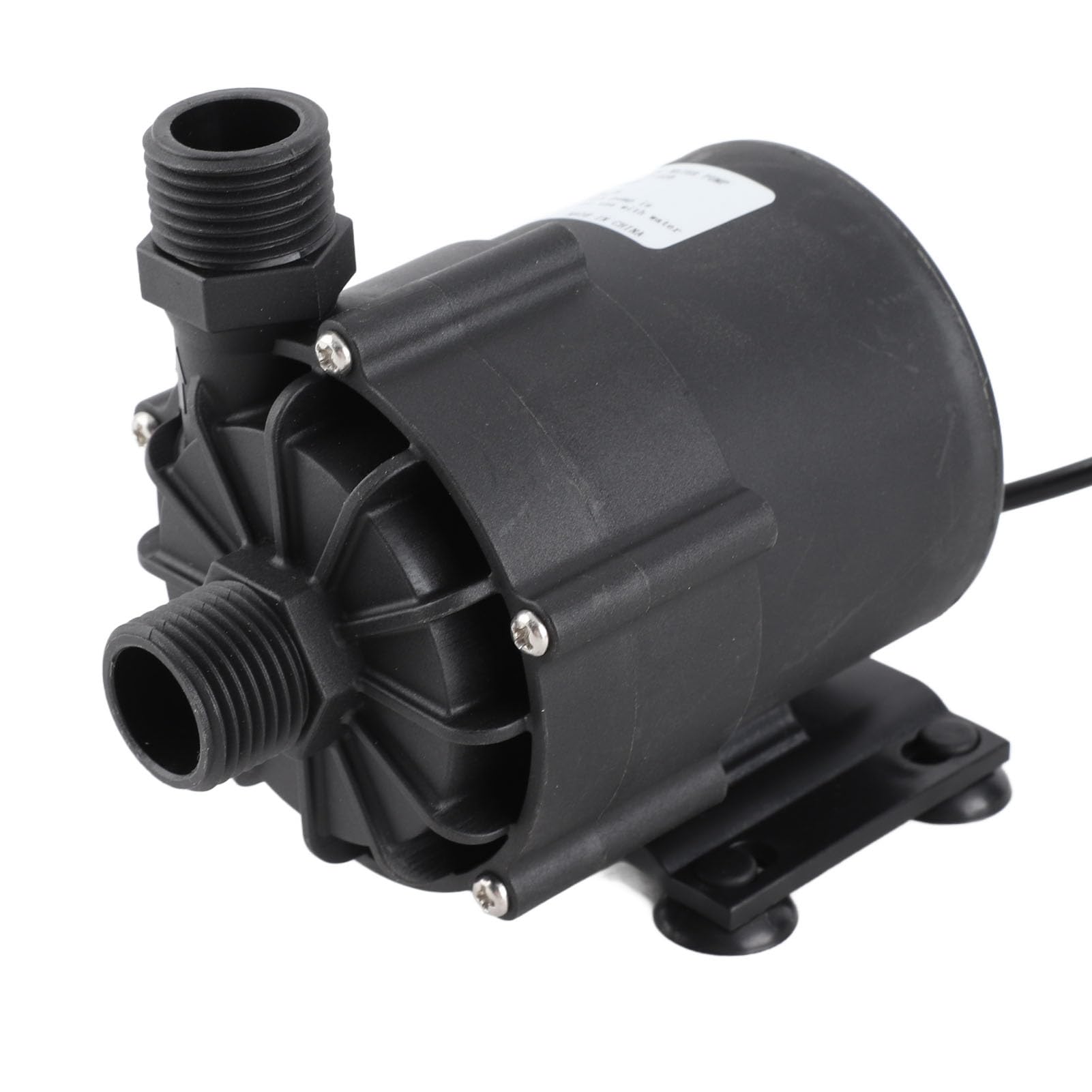 Bomba de agua sin escobillas DC 12V JT 60B ​​- Mini impulsor sumergible para acuarios y fuentes - Construcción en plástico de ingeniería con gran caudal de 2500 m3 por h -