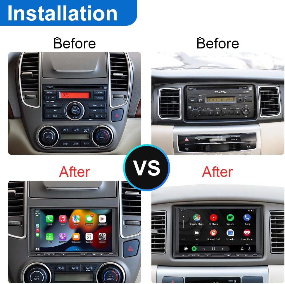 Sebelum dan Selepas Pemasangan Radio Kereta