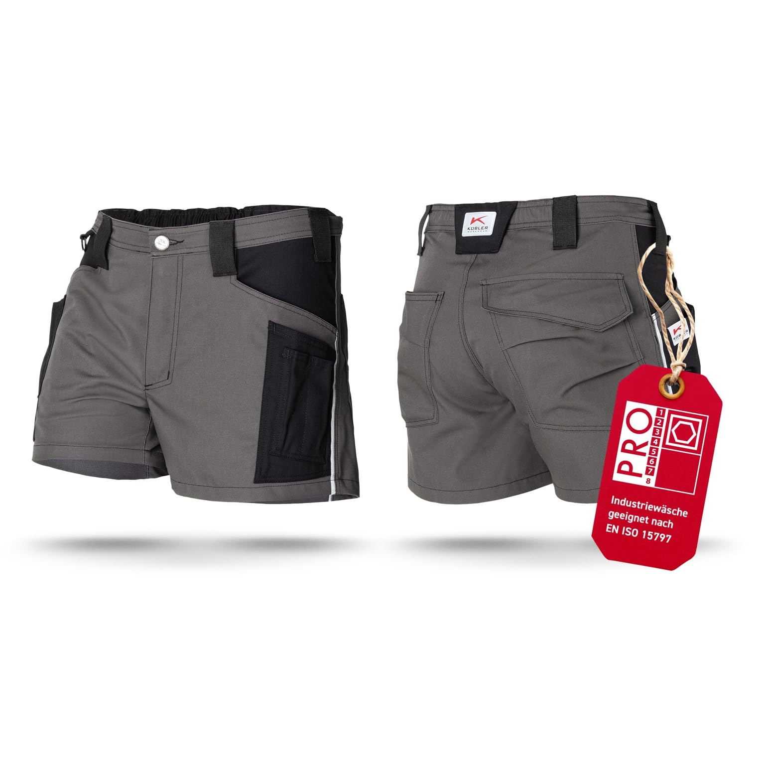 KÜBLER Workwear Herren Shorts Bermuda Shorts (1er Pack)