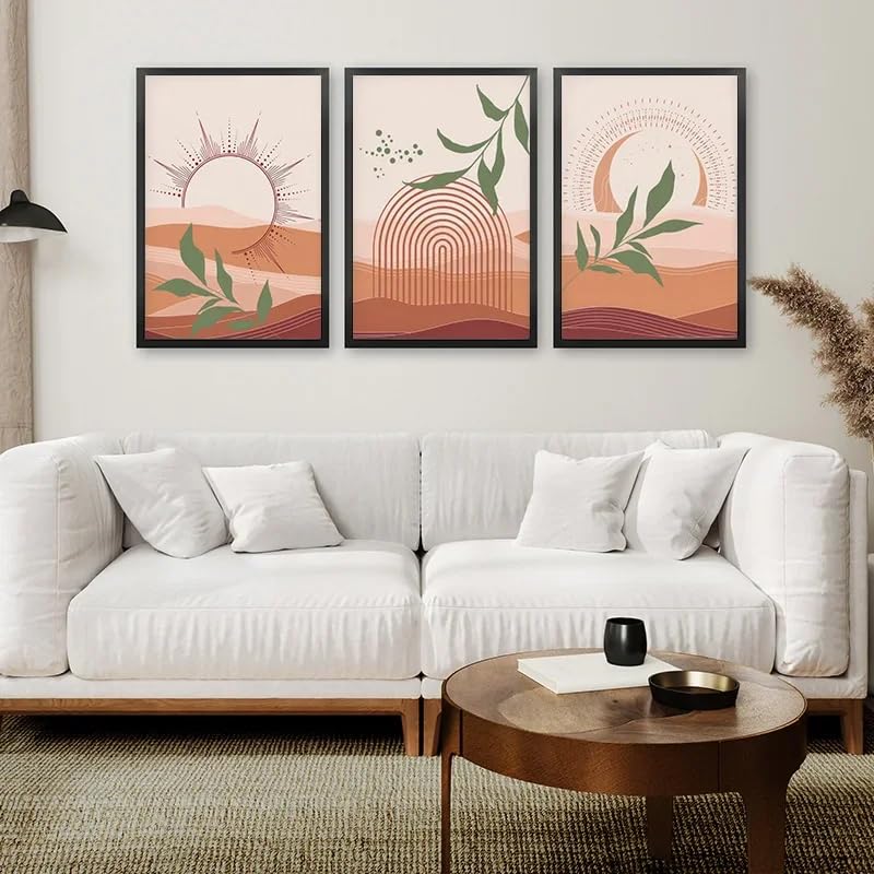 Carteles botánicos de 60x70cm para transformar paredes vacías en espacios modernos y acogedores