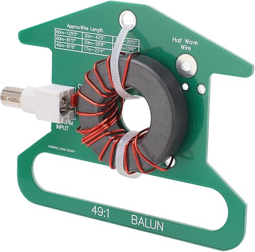 Miniatura 3 de Ningún extremo de la afinación alimentó la media antena del módulo de la antena de onda corta de la radio Balun equilibrada al transformador