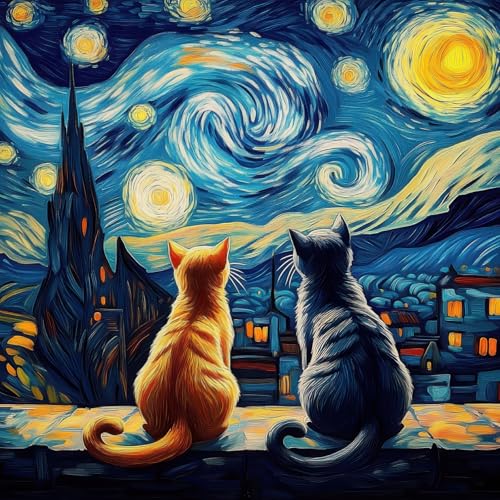 Rompecabezas Adultos Arte Nocturno 22.8x22.8in