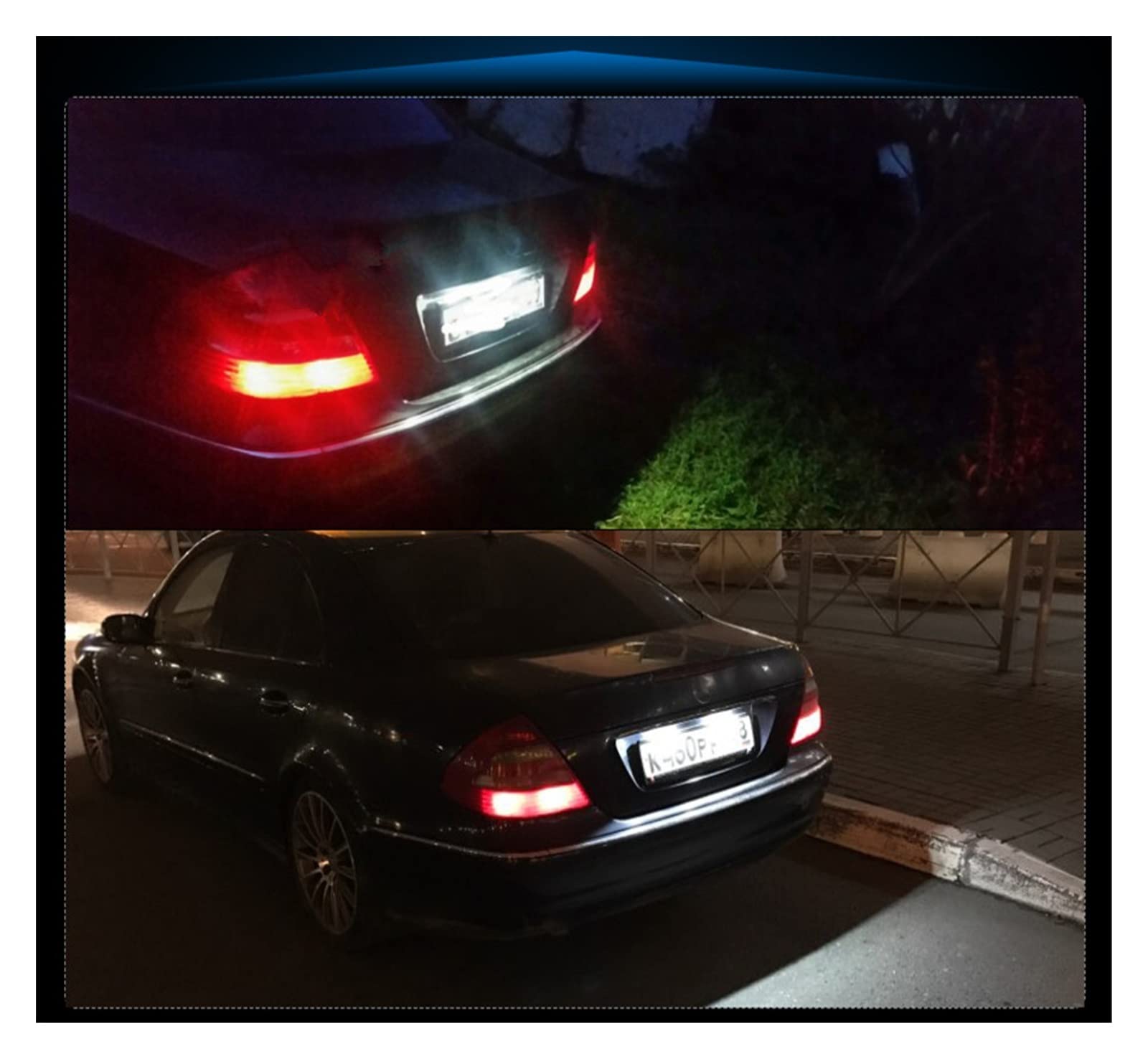 2 Pezzi Car LED Tag Lampada Per Smart Fortwo Coupe Convertible 450 451 W450 W453 Luce 87938690 - Foto 2