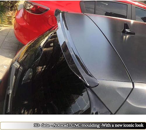 Miniatura 3 de Alerón trasero compatible con Volkswagen VW Golf 7 VII MK7 GTI R de 3 puertas y 5 puertas Hatchback 2014-2018 personalizado ventana de techo