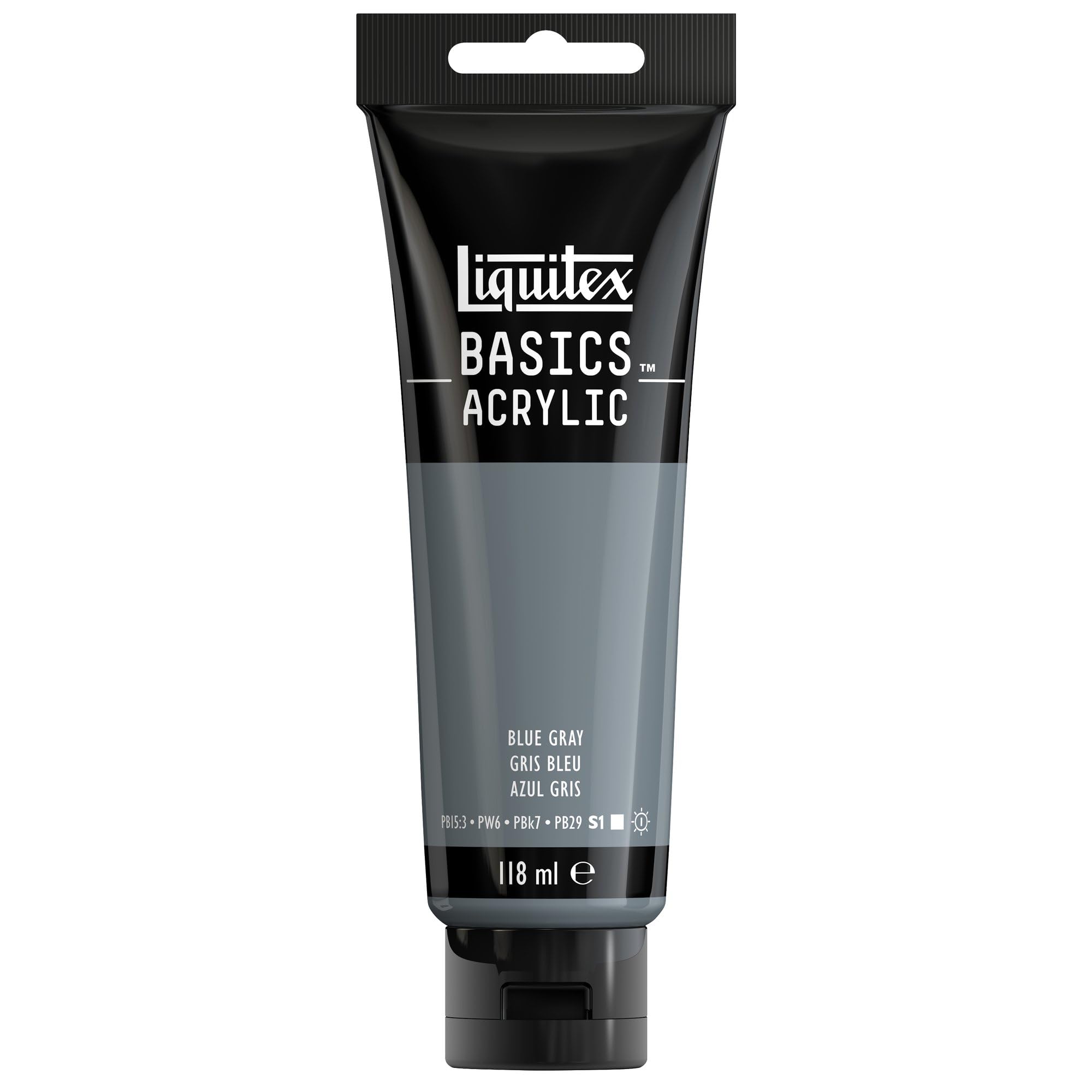 LIQUITEX Basics Acrylic Paint, Blue Gray, 118 ml Tube