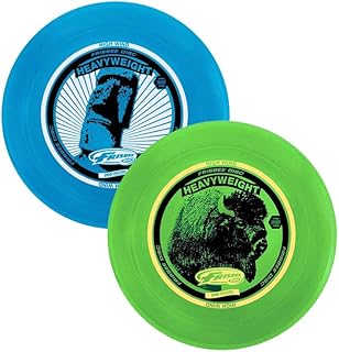 Wham-O Frisbee Heavyweight 200g Flying Discs (Blue) (2 Pack (Blue + Green))