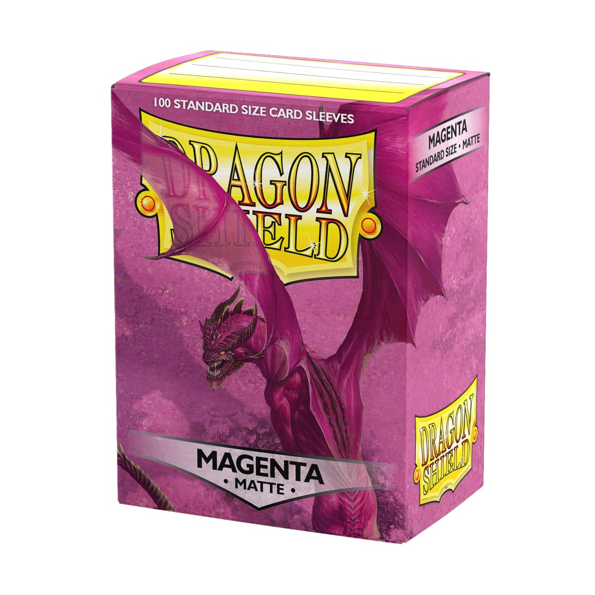 Arcane Tinmen ART11026 Dragon Shield Standard Sleeves Nein Matte Size 100pk-Magenta, Multicoloured, 100 Count
