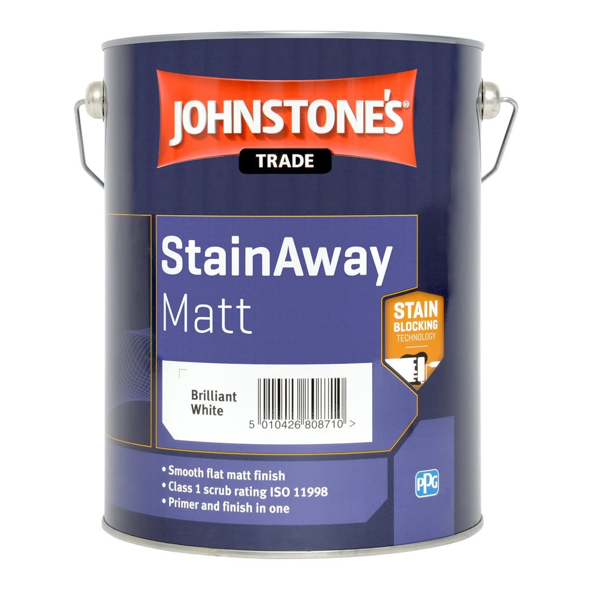 Johnstones Stain Away Matt 5L