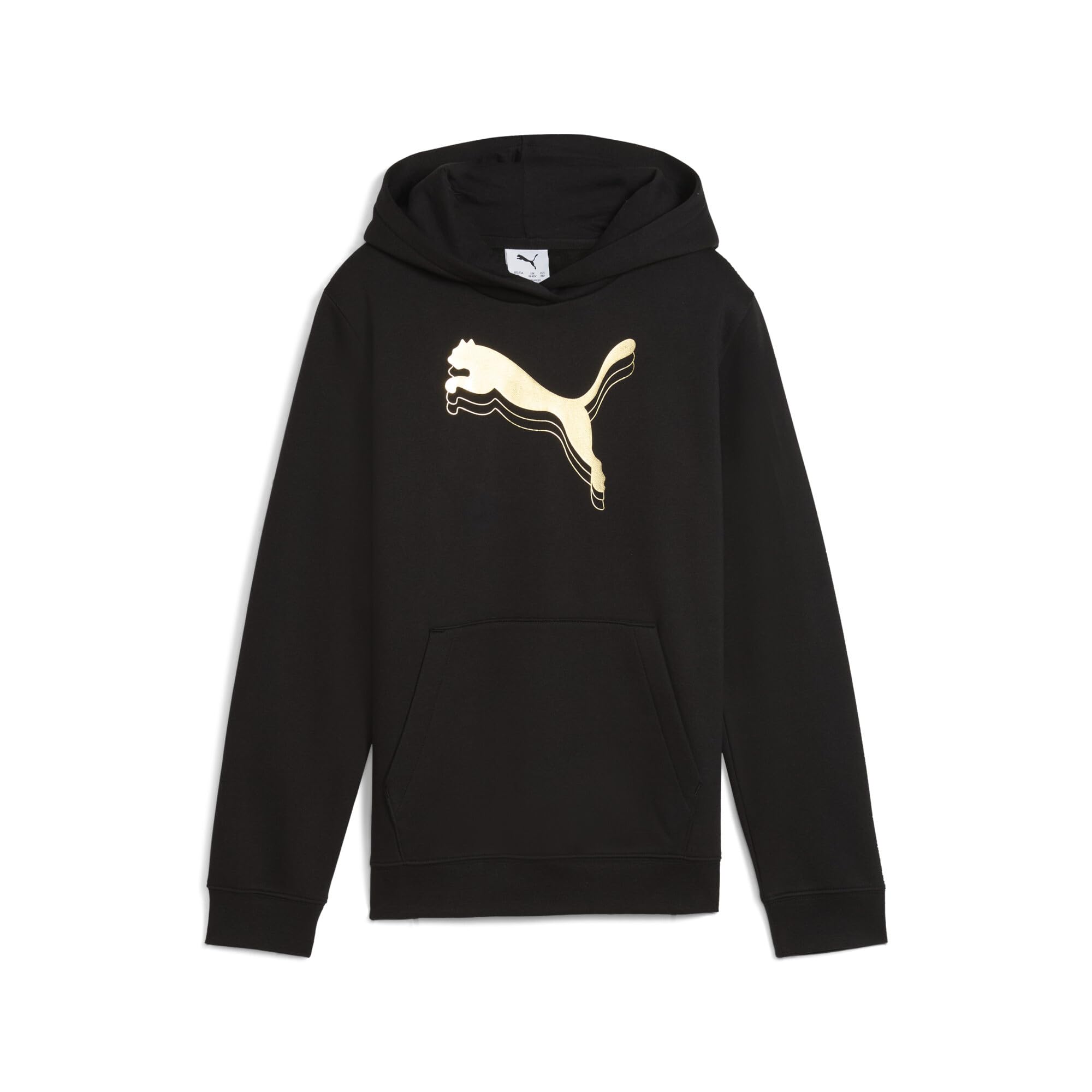 PUMA Mädchen ESS Metallic Hoodie FL G Sweatshirt (1er Pack)