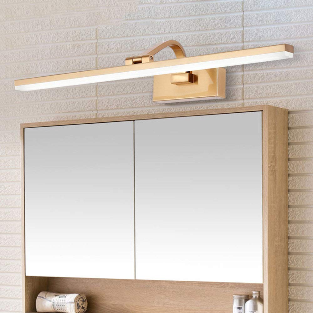 Buy ZHVBC Gold Vanity Lights, Bathroom Light Fixtures Over Mirror